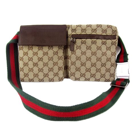 gucci waist belt bag|cinture gucci vintage.